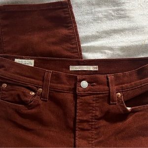 Levi’s Wedgie Straight Corduroy Jeans